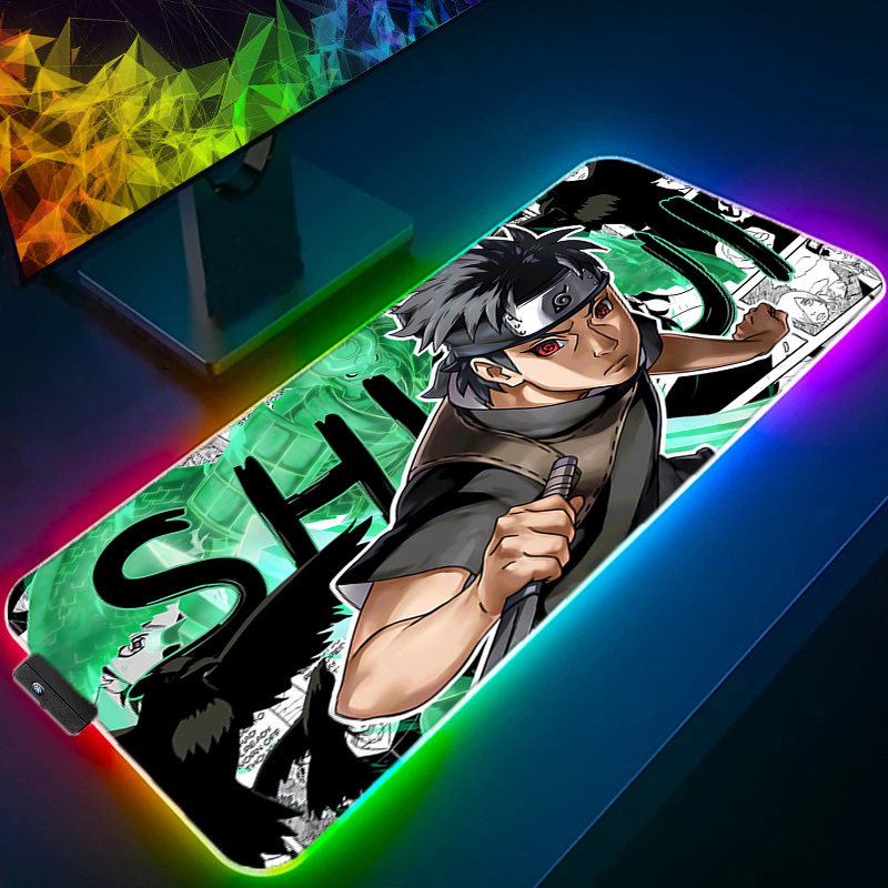 Pc Gaming Naruto - Alas Mouse E-sports Besar RGB, Alas