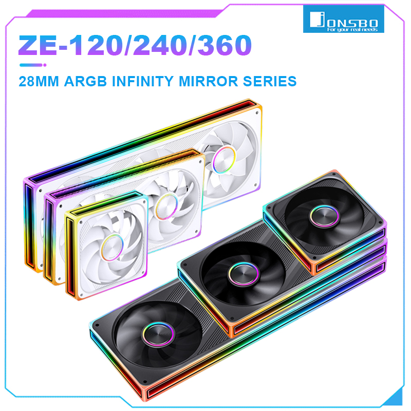 Pc Gaming Ff - Kipas Casing PC JONSBO ZE-120/240/360 ARGB