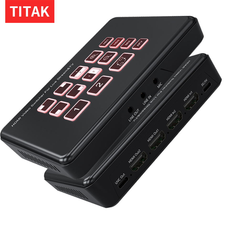 Capture Card Hdmi - Mixer Switcher Video Streaming Langsung HDMI
