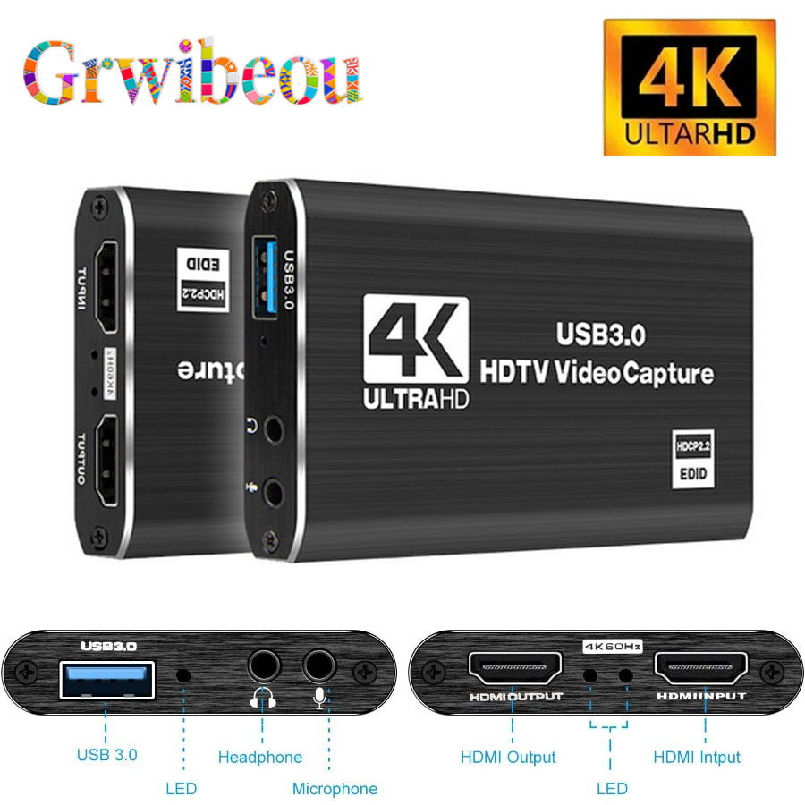 Capture Card Hdmi - Kartu Pengambil Video USB 3.0 4K