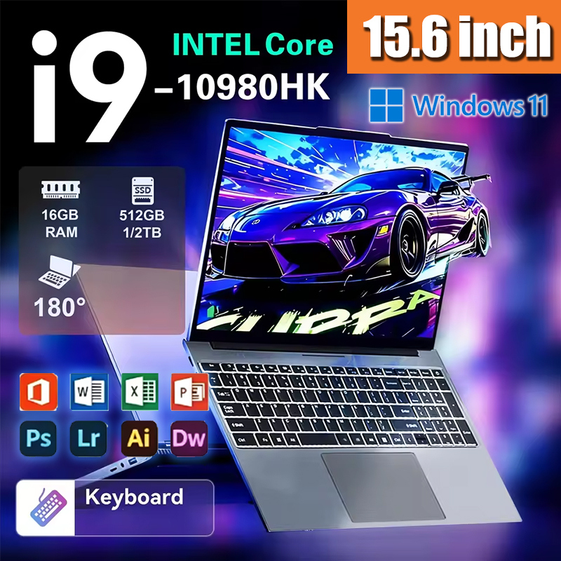 Pc Gaming Notebook - Laptop Portabel Intel N95 15.6 inci