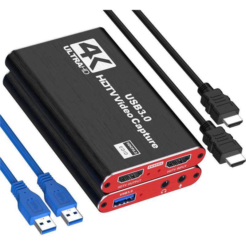 Capture Card Hdmi - AT82-Game untuk Perekaman PC Kartu Pengambilan