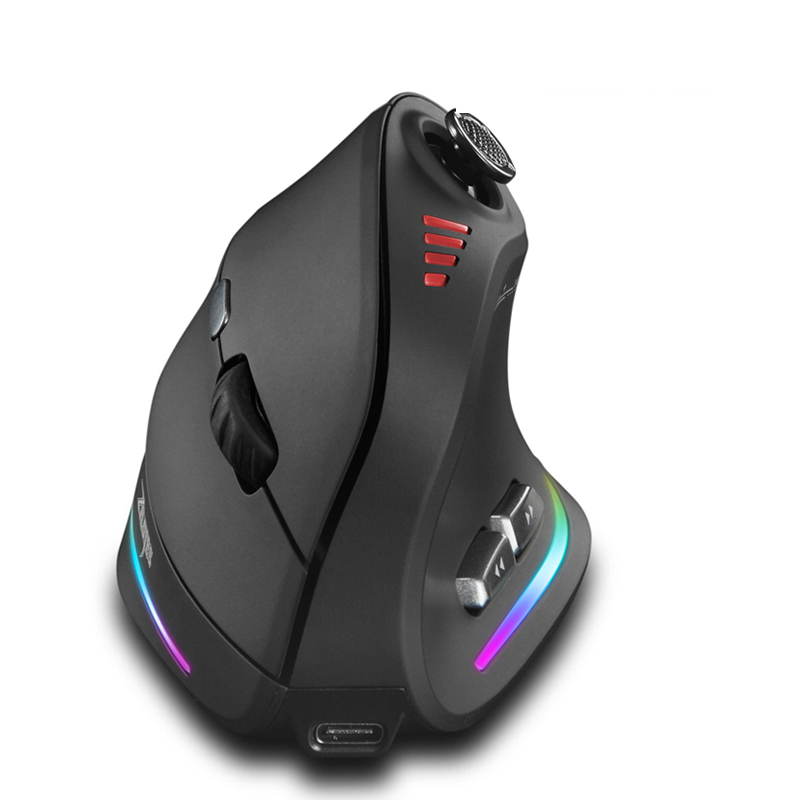 Wireless Gaming Mouse - Jomaa RGB Backlit Kontrol Mouse Vertikal