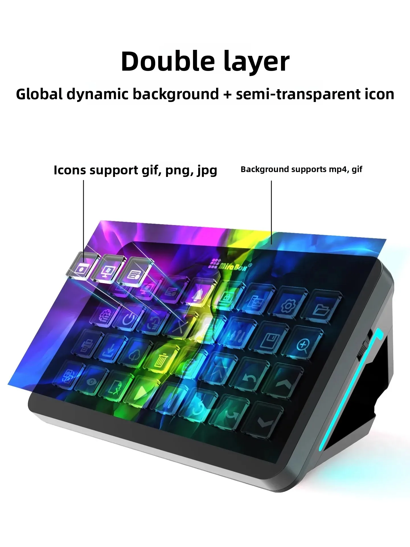 Mirabox XL Stream Deck Macro K - Stream Deck ulasan dan harga