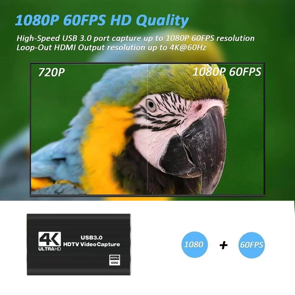 Kartu Pengambilan Video 4K HDM - Capture Card Hdmi ulasan dan harga