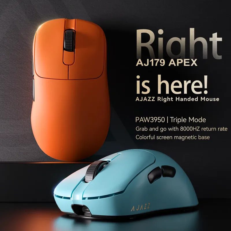 Ajazz AJ179 APEX PAW3950 Mouse - Wireless Gaming Mouse ulasan dan harga
