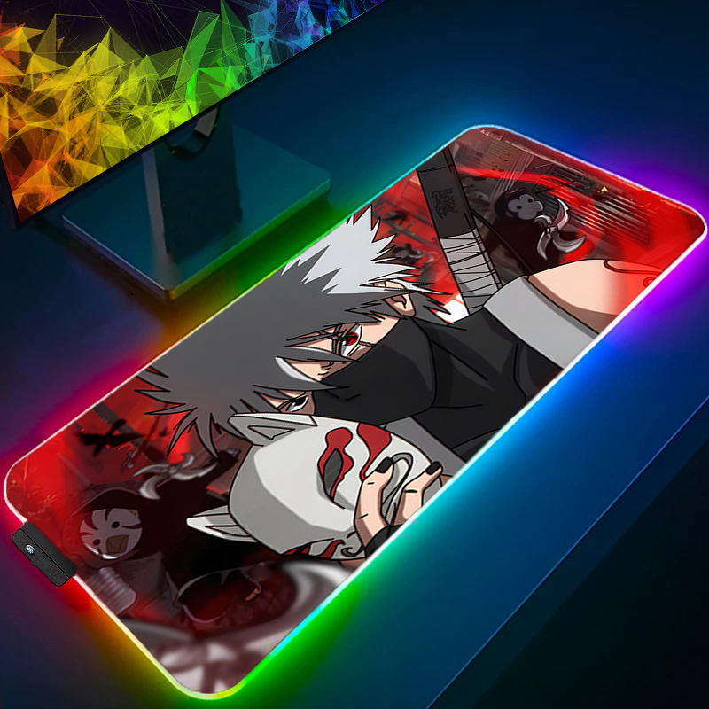Alas Mouse RGB Naruto Kakashi  - Pc Gaming Naruto ulasan dan harga