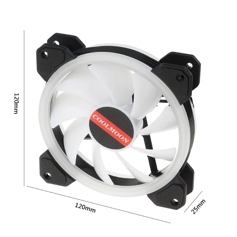 Kipas Pendingin PC RGB 120mm S - Pc Gaming Ff ulasan dan harga