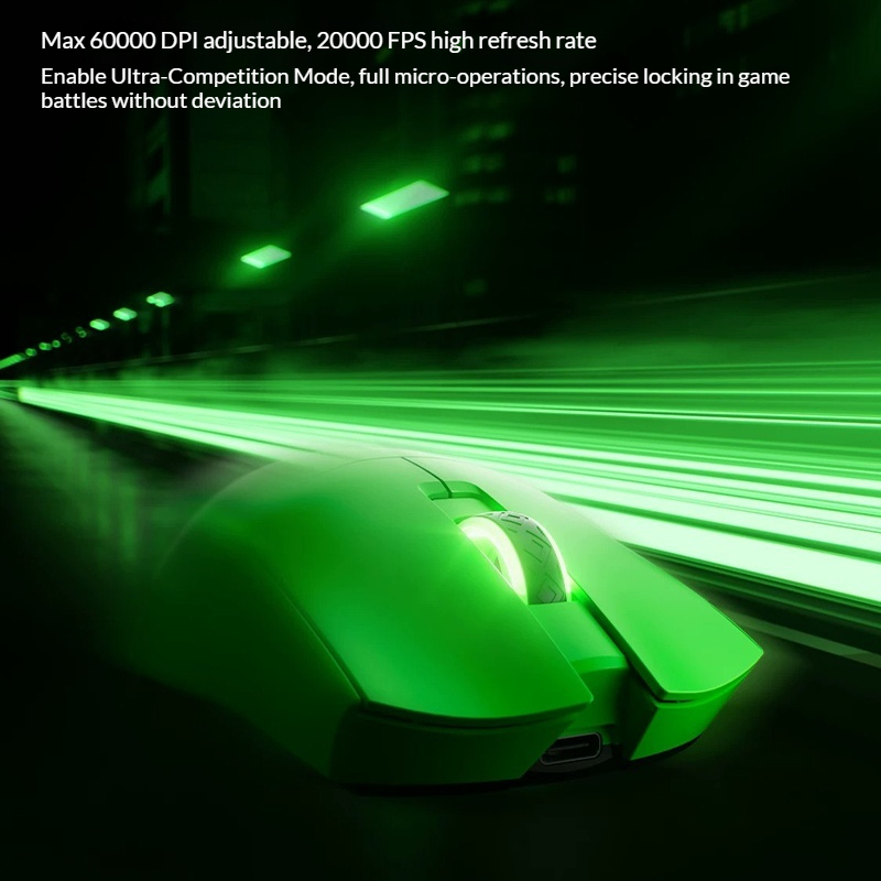 Ausdom G06 PAW3955 GT 60K DPI  - Wireless Gaming Mouse ulasan dan harga
