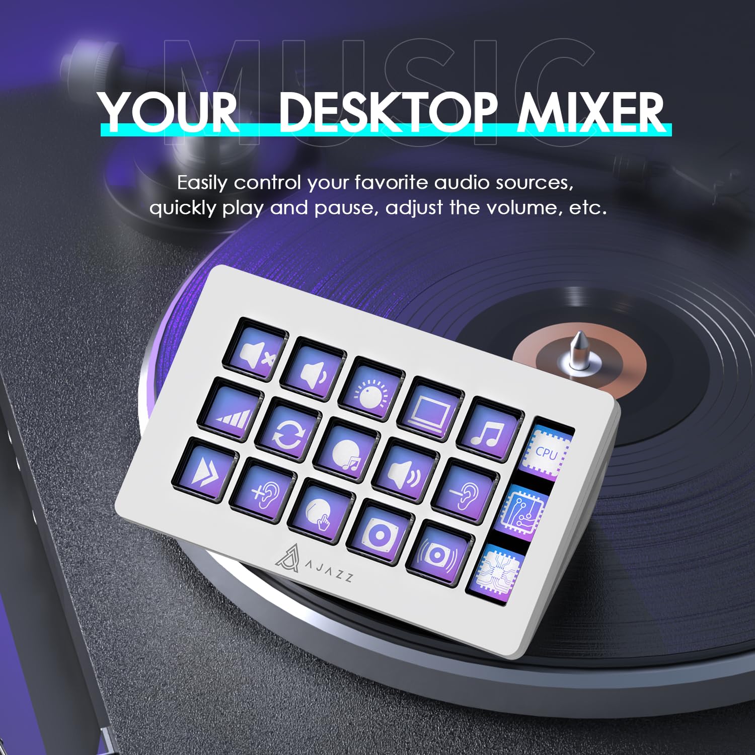 ATTACK SHARK x AJAZZ AKP153 ST - Stream Deck ulasan dan harga