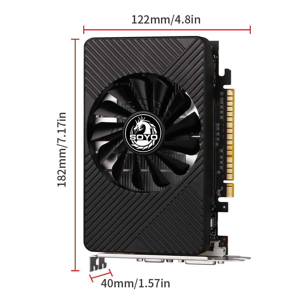 SOYO GTX 550TI GDDR5 Kartu Gra - Pc Gaming Ff ulasan dan harga