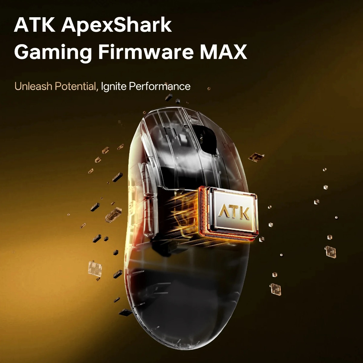 Mouse Gaming ATK DragonFly A9  - Wireless Gaming Mouse ulasan dan harga