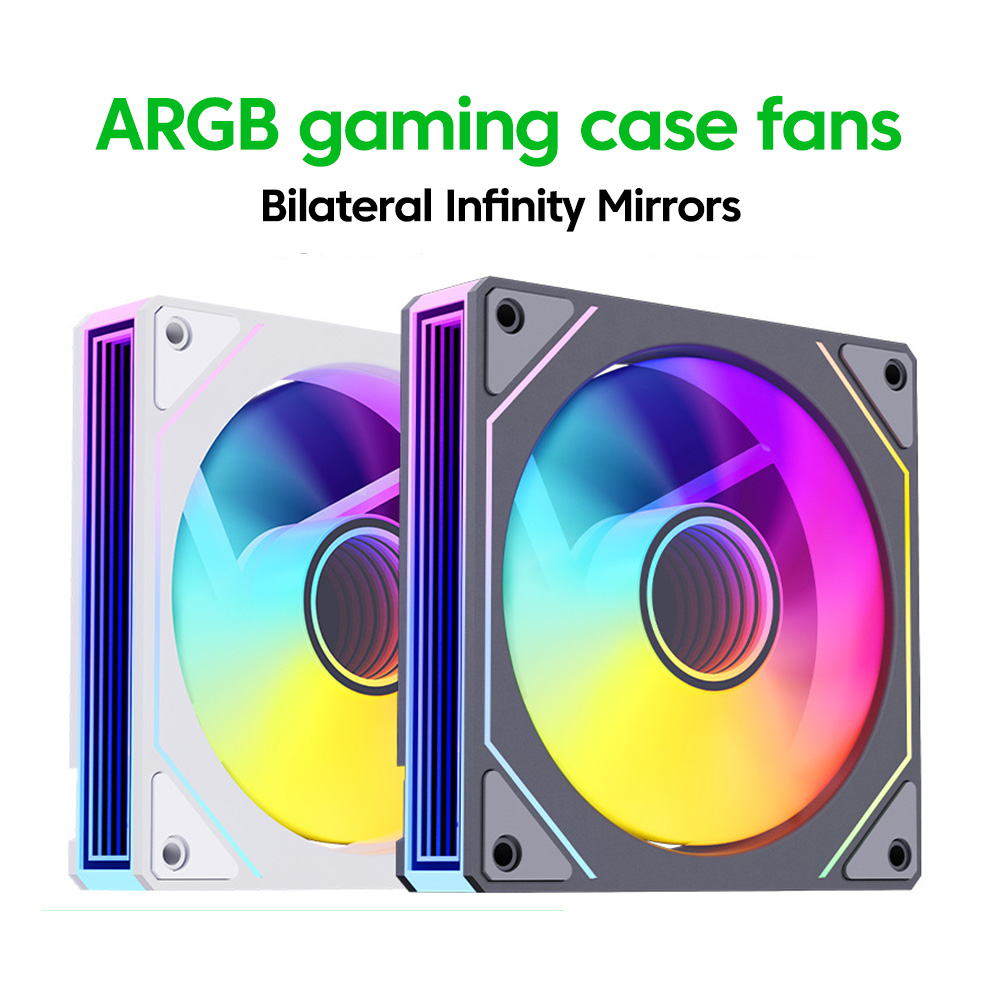 Kipas Chassis Komputer ARGB 4- - Pc Gaming Ff ulasan dan harga