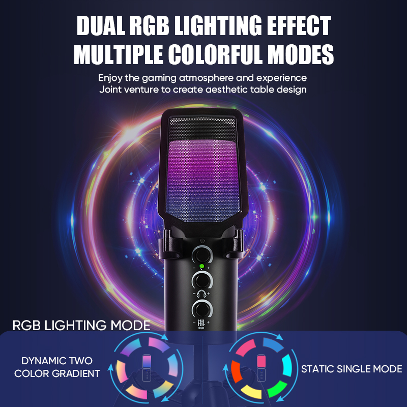 FUHAM MV9 RGB Gaming USB Conde - Pc Gaming Online ulasan dan harga