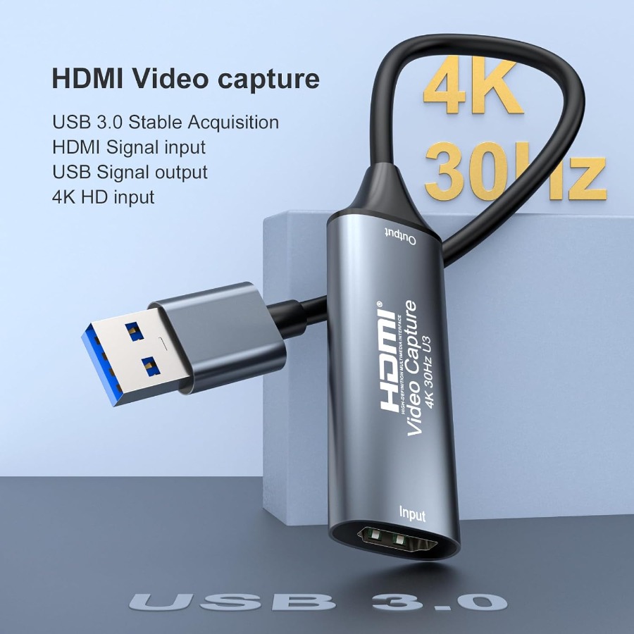 Kartu Pengambilan Video USB3.0 - Capture Card Hdmi ulasan dan harga