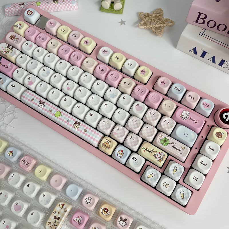 Keycap Anime Lucu, 134 Tombol  - Stream Deck ulasan dan harga