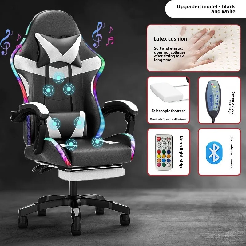 Kursi Gaming dengan Lampu, Spe - Gaming Speaker ulasan dan harga