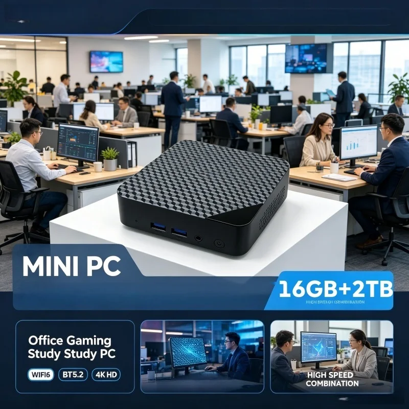 Core N150 Mini PC WiFi6 Portab - Pc Gaming Online ulasan dan harga
